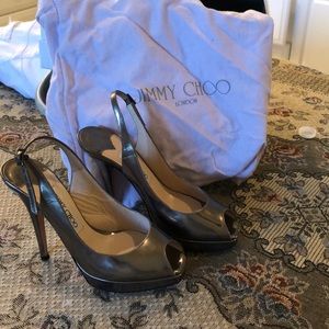 Jimmy Choo platform slingback size 36